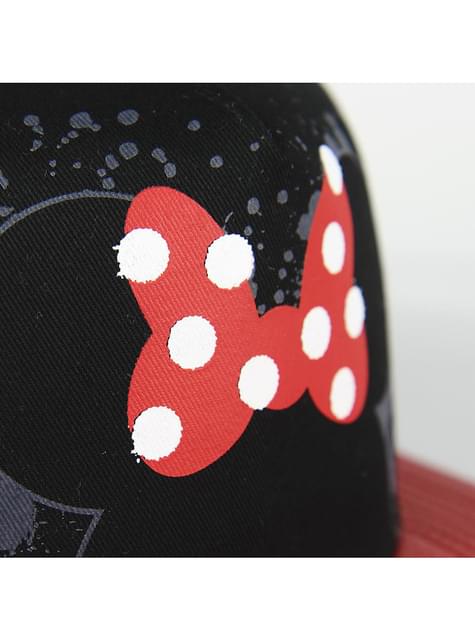 Gorra de Minnie Mouse con visera plana para mujer - Disney - Artesanía Cerdá S.L. | Funidelia