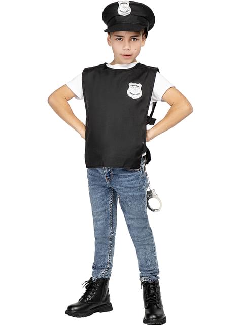 Gorra de policía para niños - Funiglobal | Funidelia