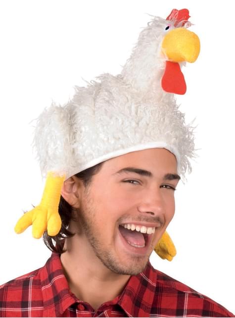 Gorro de gallina ponedora para adulto - Boland | Funidelia