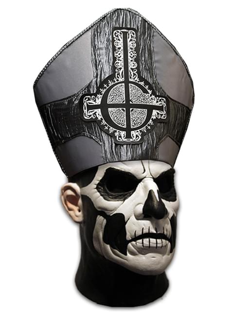 Gorro de Papa Emeritus II Ghost para adulto - Trick or Treat Studios | Funidelia