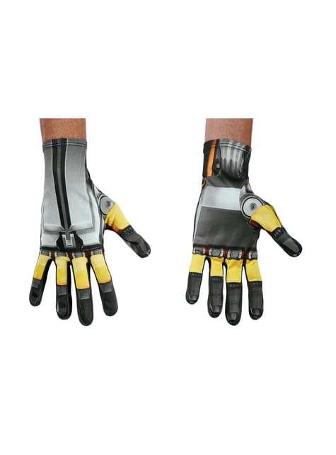 Guantes Bumblebee Transformers El último caballero para adulto - Disguise | Funidelia