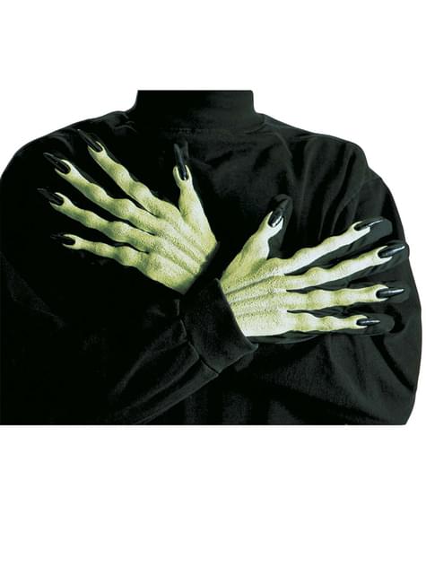 Guantes de bruja con relieve - Widmann | Funidelia