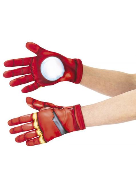 Guantes de Iron Man para niño - Los Vengadores - Rubies USA | Funidelia