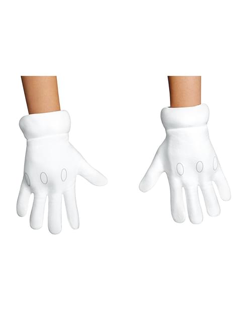 Guantes de Super Mario Bros para niño