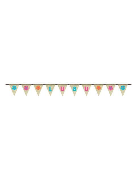 Guirnalda Burlap Flor - AMSCAN | Funidelia