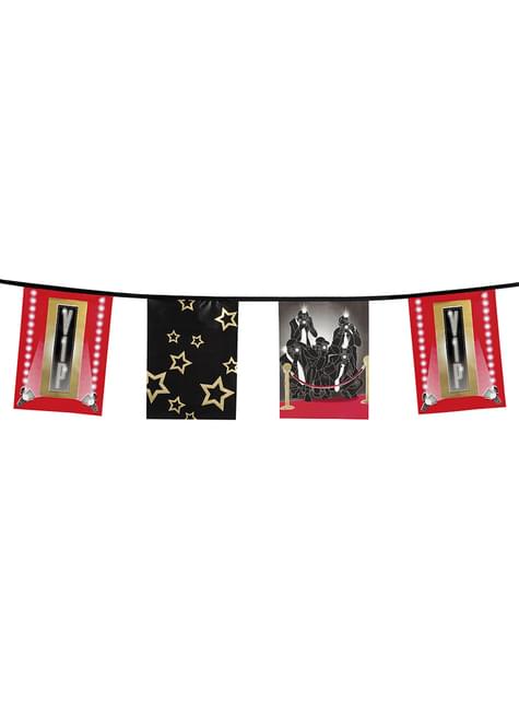 Guirnalda de banderines para fiesta VIP - Elegant Collection - Boland | Funidelia