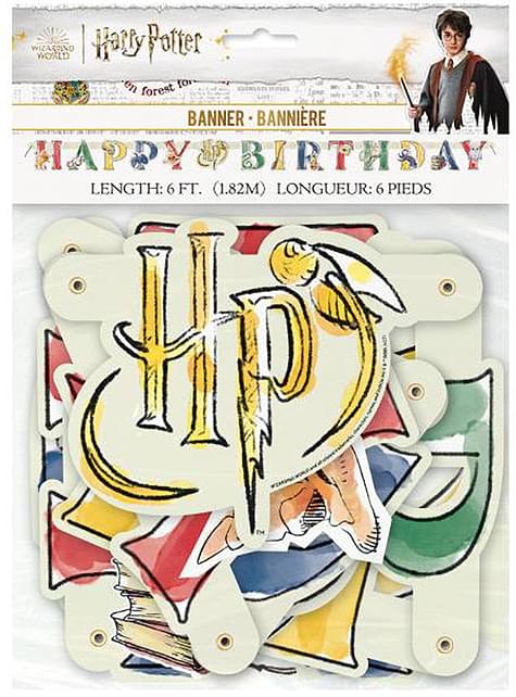 Guirnalda de “Happy Birthday“ de Harry Potter - Harry Potter World - Unique | Funidelia