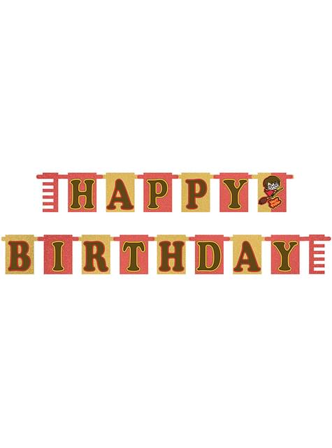Guirnalda de Harry Potter Happy Birthday - Lumos Collection - AMSCAN | Funidelia