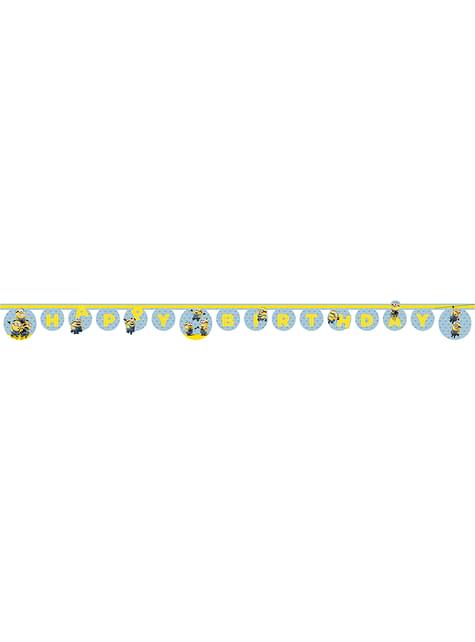 Guirnalda de Minions “Happy Birthday“ - Lovely Minions
