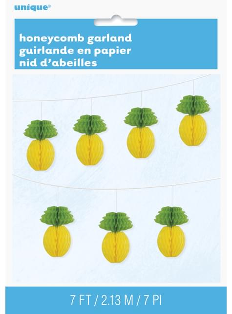 Guirnalda de piñas de panel de abeja - Unique | Funidelia
