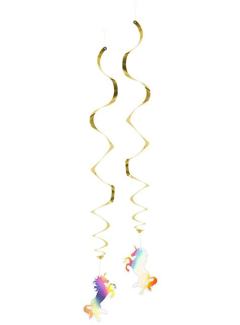 Guirnalda de unicornios dorada - Magic Unicorn - Boland | Funidelia