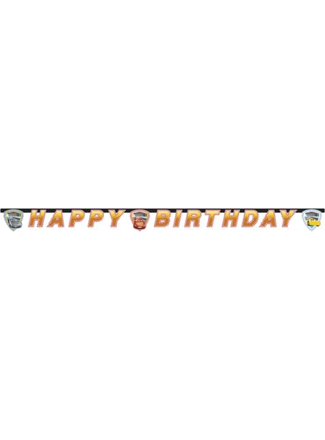Guirnalda “Happy Birthday“ Cars 3 - Procos | Funidelia