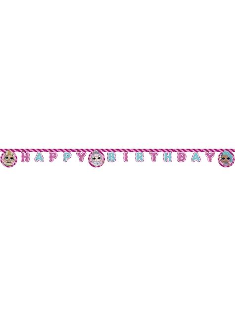 Guirnalda LOL Surpirse “Happy Birthday“ - Procos | Funidelia