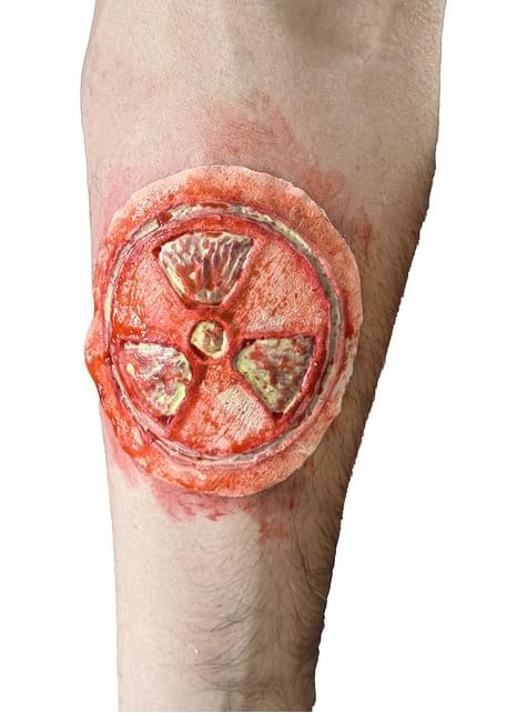 Herida radiactiva brilla en la oscuridad - Ghoulish | Funidelia