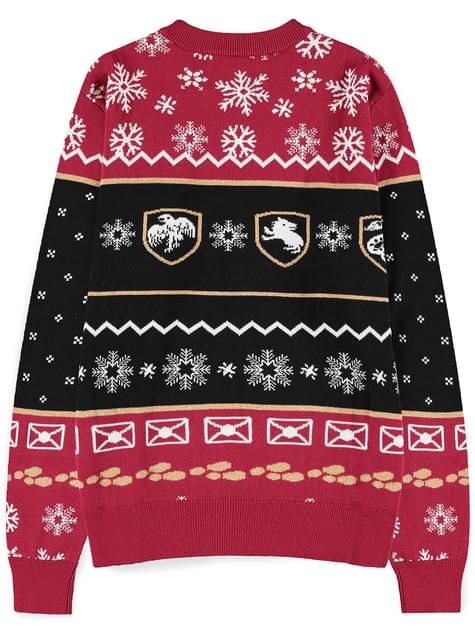Jersey navideño Hogwarts para hombre - Harry Potter - DIFUZED Bioworld Europe | Funidelia