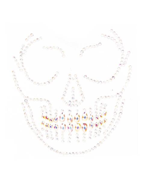 Joyas faciales de esqueleto brillan en la oscuridad - Leg Avenue | Funidelia