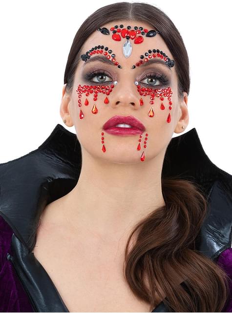 Joyas faciales de vampiresa - Smiffys | Funidelia