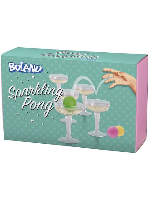 Juego de beber Sparkling Pong - Boland | Funidelia