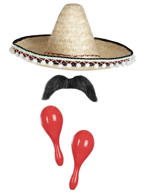 Kit accesorios de Mexicano - Funiglobal | Funidelia