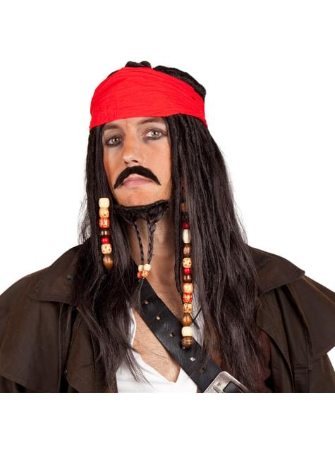 Kit accesorios del pirata Tobias para hombre - Boland | Funidelia