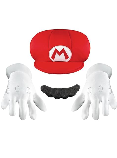 Kit de accesorios Mario deluxe para niño - Disguise | Funidelia