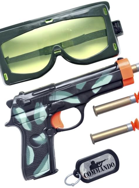 Kit de accesorios militares para hombre - Smiffys | Funidelia