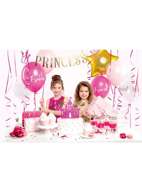 Kit de decoración de fiesta princesa - Princess - Partydeco | Funidelia