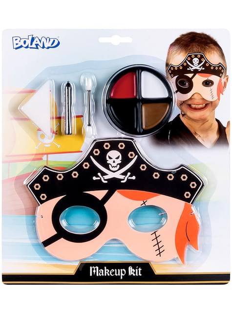 Kit de maquillaje de pirata para niños - Boland | Funidelia