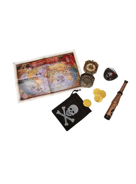 Kit de pirata en busca del tesoro - My Other Me | Funidelia