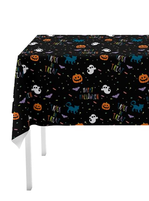 Kit decoración de fiesta de Halloween calabaza para 8 personas - Happy Halloween - Funiglobal Kits | Funidelia
