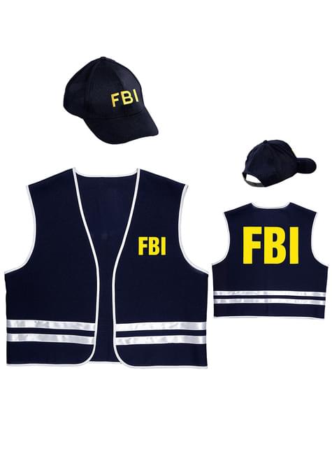 Kit disfraz de FBI para adulto - Widmann | Funidelia