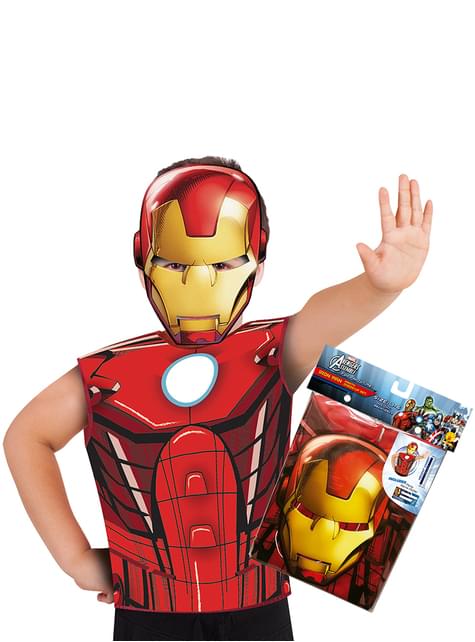 Kit disfraz de Iron Man para niño - Rubies UK | Funidelia