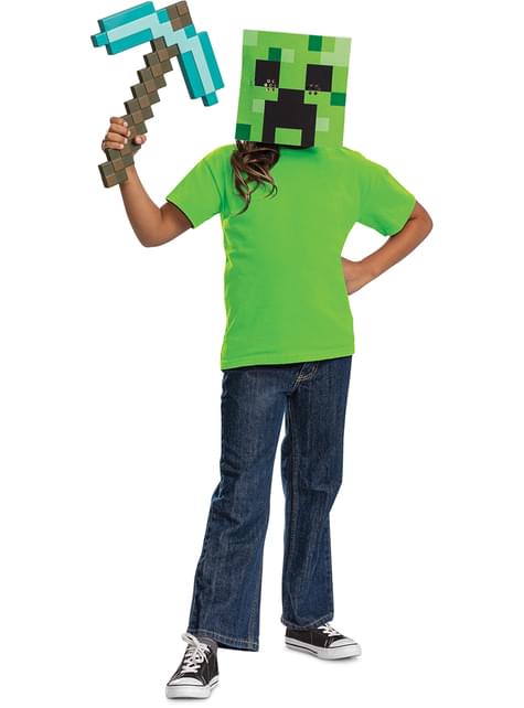 Kit pico y máscara Creeper - Minecraft - Disguise | Funidelia