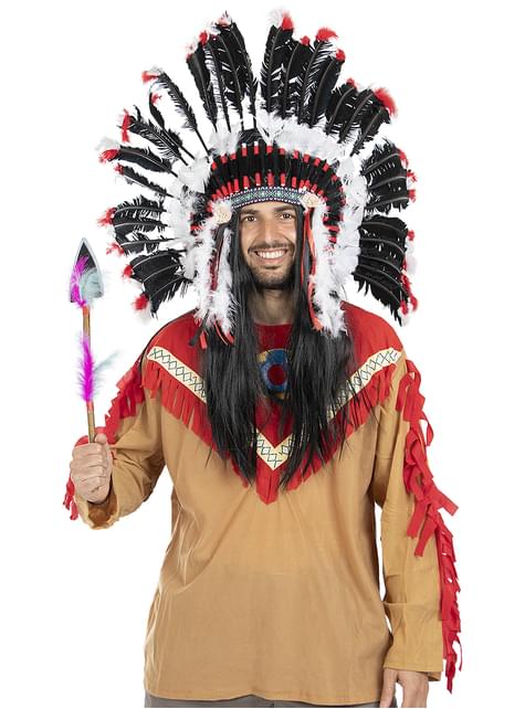 Lanza de Indio con plumas - Funiglobal | Funidelia