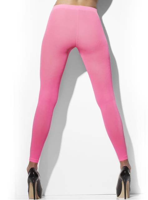Leggings rosa neón