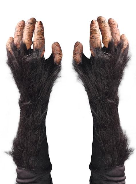 Manos de chimpancé para adulto