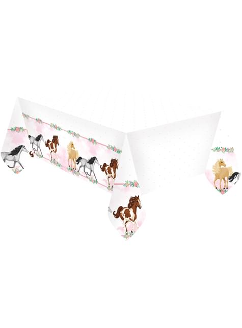 Mantel de caballos - Beautiful Horses - AMSCAN | Funidelia