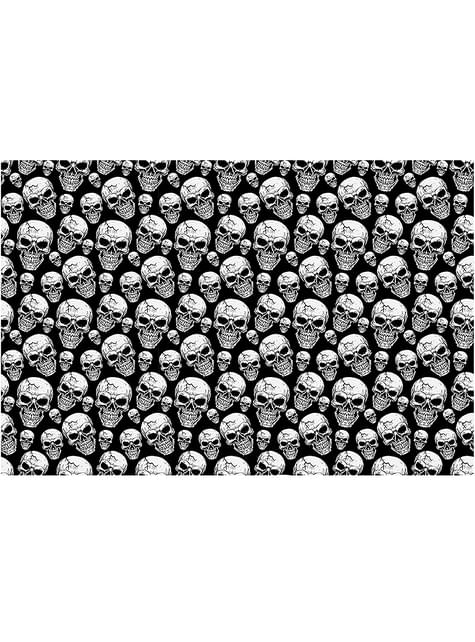 Mantel de calaveras Halloween