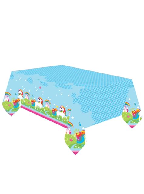Mantel de unicornio - Rainbow Unicorn - AMSCAN | Funidelia