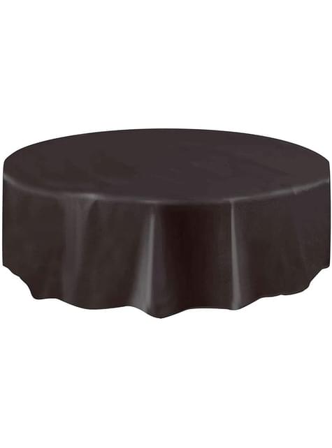 Mantel redondo negro - Línea Colores Básicos - Unique | Funidelia