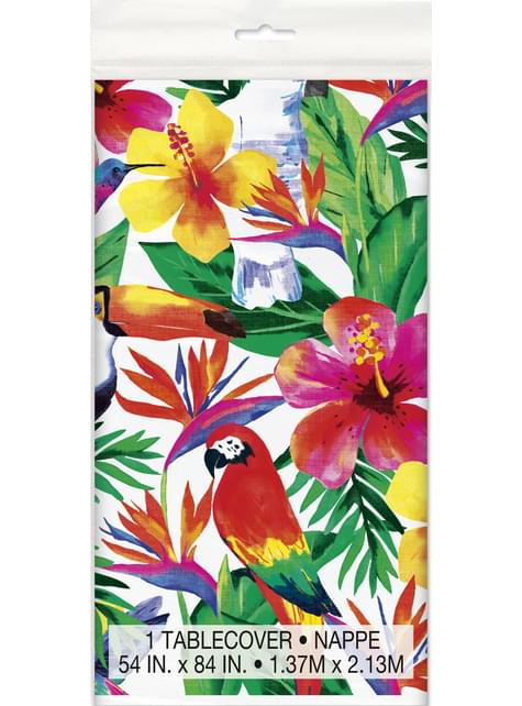 Mantel verano tropical - Palm Tropical Luau - Unique | Funidelia