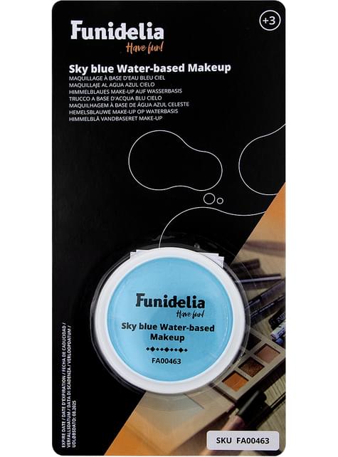 Maquillaje al agua azul cielo - Funiglobal | Funidelia