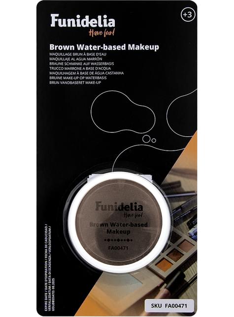 Maquillaje al agua marrón - Funiglobal | Funidelia