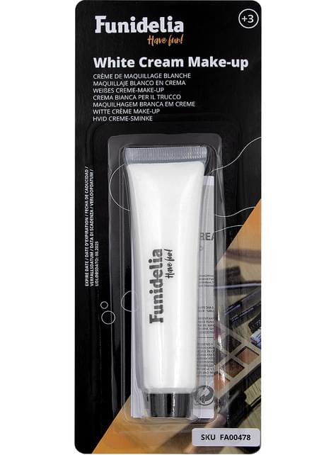 Maquillaje blanco en crema - Funiglobal | Funidelia