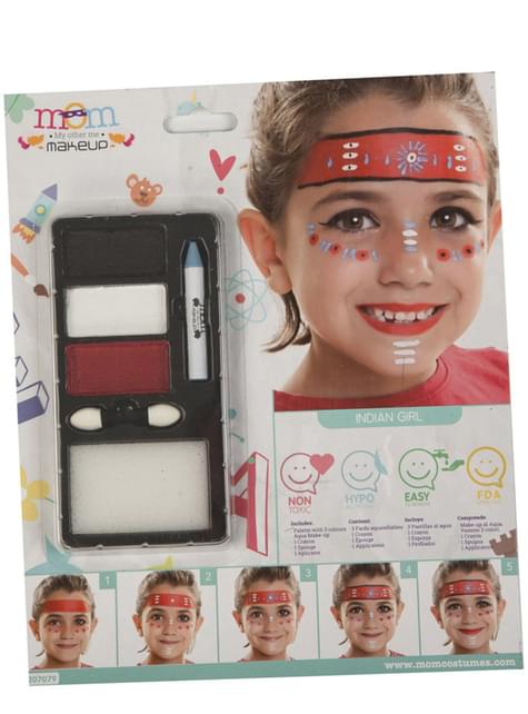 Maquillaje de indio