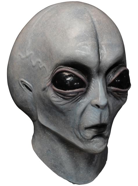Máscara Alien Área 51 de látex - Ghoulish | Funidelia