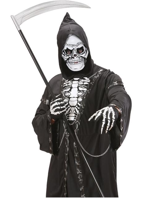 Máscara calavera de plástico para hombre