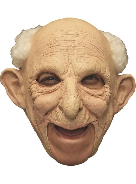 Máscara de abuelo psicópata Deluxe - Ghoulish | Funidelia
