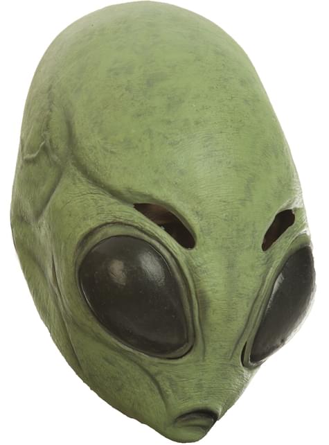 Máscara de alien verde para adulto - Ghoulish | Funidelia