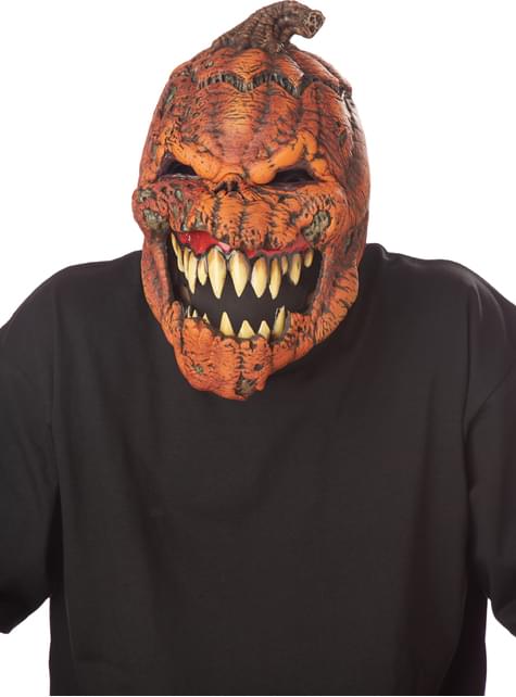 Máscara de calabaza maligna ani-motion para adulto - California Costumes | Funidelia
